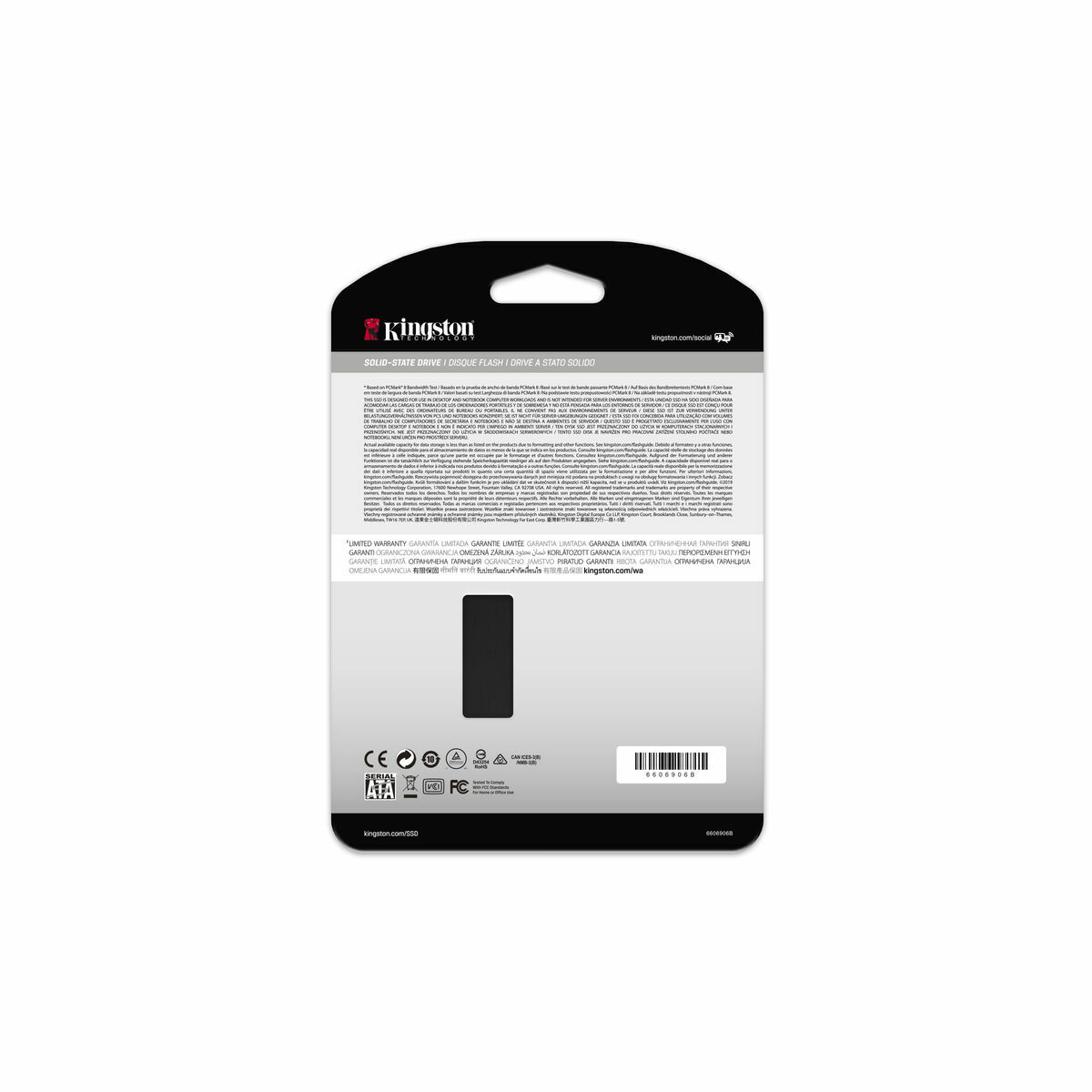 Hard Drive Kingston KC600 1 TB SSD